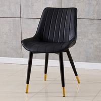 Hot sale black dining chair